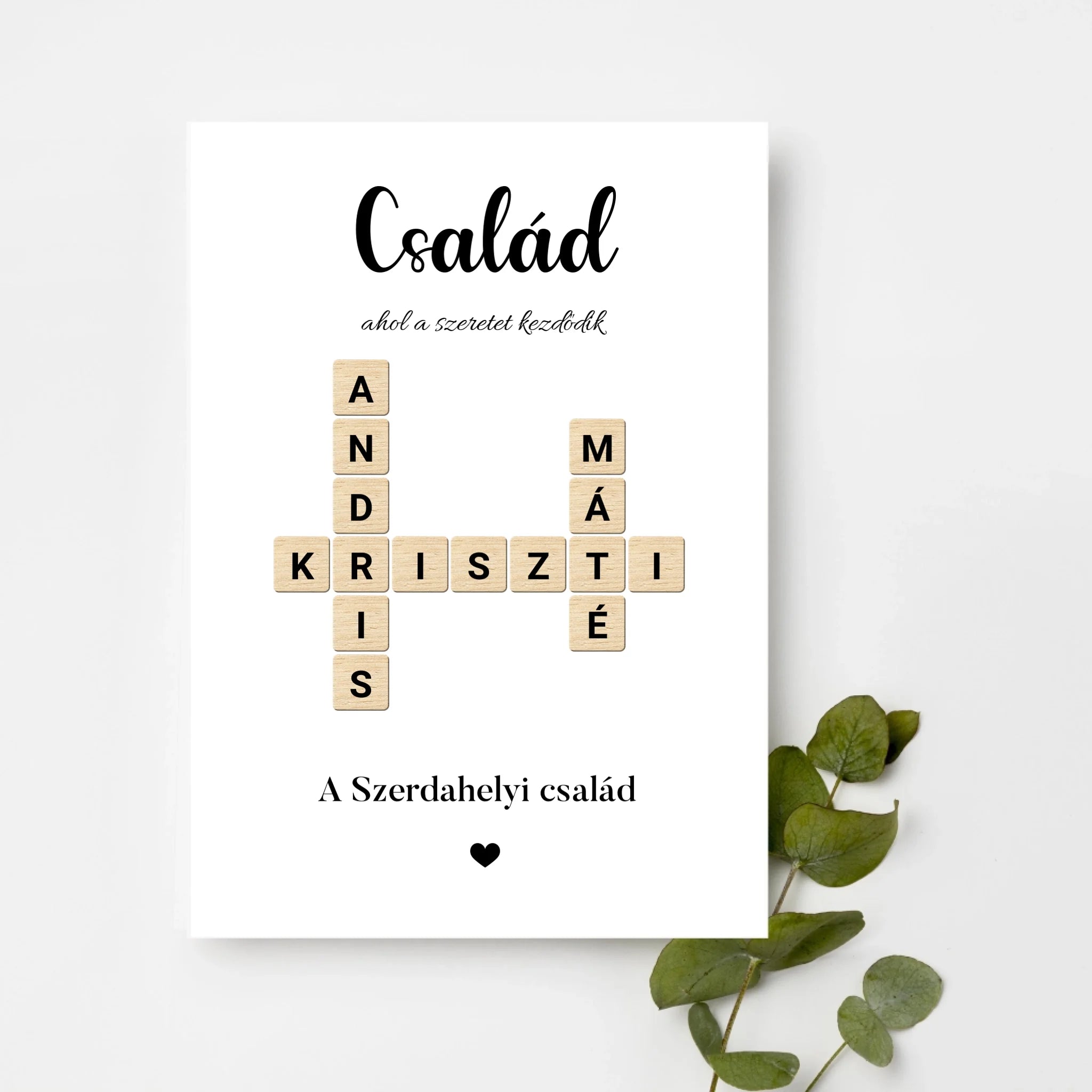 top-view-white-frame-with-green-leaves